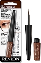 Płynny eyeliner - Revlon ColorStay Micro Easy Precision Liquid Eyeliner — Zdjęcie N4