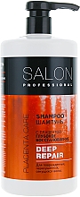 Szampon do wszystkich rodzajów włosów, z proteinami z łożysk roślinnych - Salon Professional Deep Repair — Zdjęcie N3