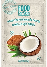 Kup Kremowa maseczka nawilżająca do twarzy Kokos - Marion Food for Skin Cream Mask Moisturizing Coconut