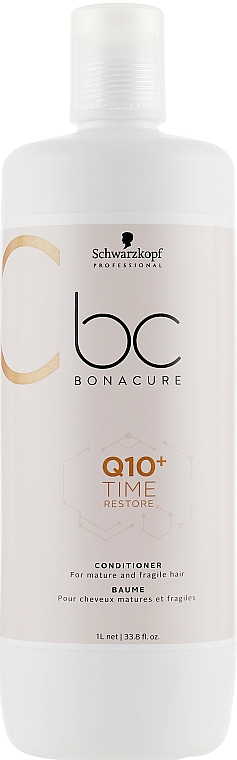 Regenerująca odżywka do włosów - Schwarzkopf Professional BC Bonacure Time Restore Q10 Plus Conditioner — Zdjęcie N1