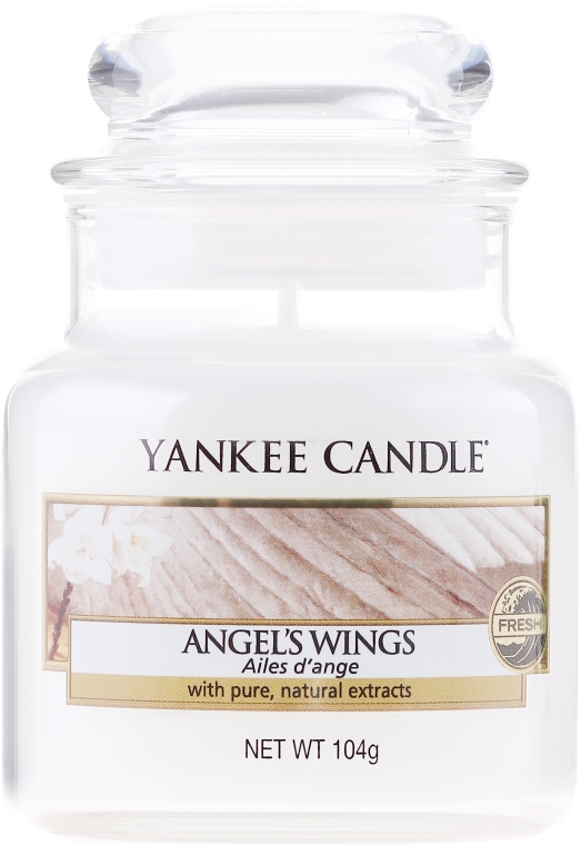 Świeca zapachowa w słoiku - Yankee Candle Angel Wings — Zdjęcie N1