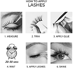 PRZECENA! Sztuczne rzęsy - Sincero Salon Eyelashes Natural  * — Zdjęcie N5