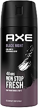 Dezodorant w sprayu dla mężczyzn - Axe Black Night — Zdjęcie N1