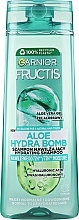 Wzmacniający szampon do włosów odwodnionych - Garnier Fructis Aloe Hydra Bomb Shampoo — Zdjęcie N3