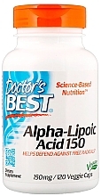 Kwas alfa-liponowy, 150 mg - Doctor's Best Alpha Lipoic Acid — Zdjęcie N1