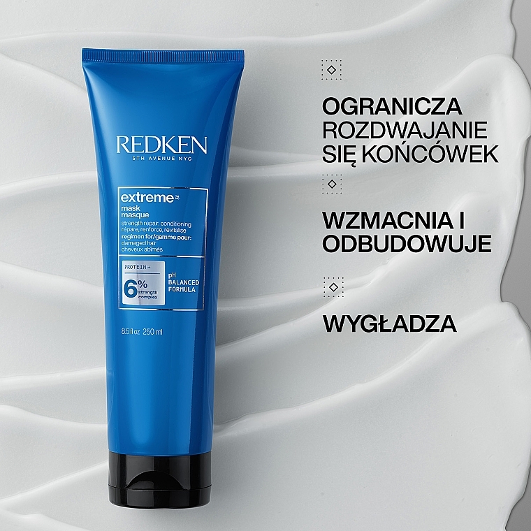 Maska do włosów - Redken Extreme Mega Mask — Zdjęcie N2