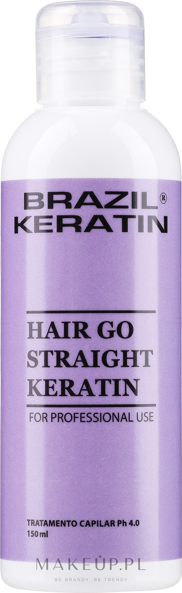 Profesjonalny keratynowy zabieg do wygładzania włosów - Brazil Keratin Hair Go Straight Coco Chocolate — Zdjęcie 150 ml
