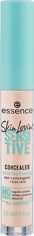 Korektor do twarzy z aloesem - Essence Skin Lovin’ Sensitive Concealer