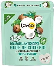 Organiczny płyn do demakijażu z olejem kokosowym - Lovea Make-up Remover Organic Coconut Oil — Zdjęcie N1