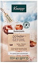 Sól do kąpieli - Kneipp Bath Salt Winter Feeling Saffron — Zdjęcie N1