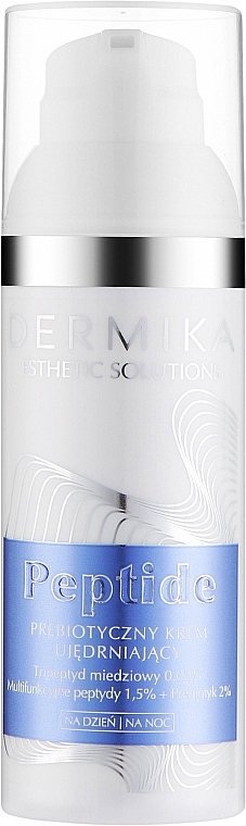 Ujędrniający krem ​​do twarzy z prebiotykami - Dermika Esthetic Solutions Peptide Prebiotic Cream — Zdjęcie N1