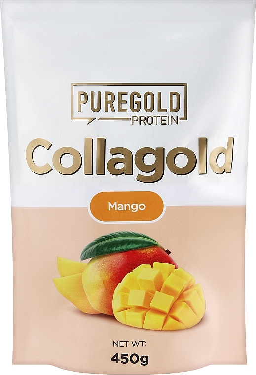 Kolagen z kwasem hialuronowym, witaminą C i cynkiem Mango - Pure Gold CollaGold Mango — Zdjęcie N2