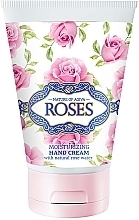 Nawilżający krem do rąk z wodą różaną - Nature of Agiva Royal Roses Hand Cream — Zdjęcie N1