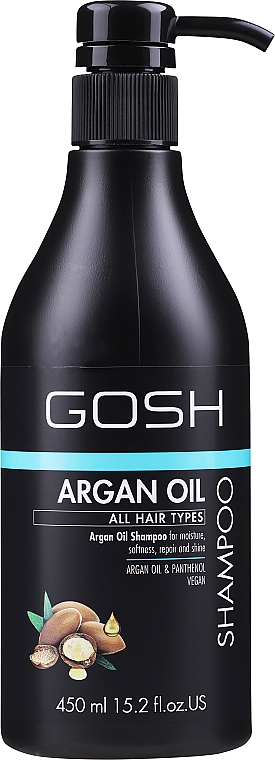 Szampon do włosów Olej arganowy - Gosh Copenhagen Argan Oil Shampoo — Zdjęcie N3
