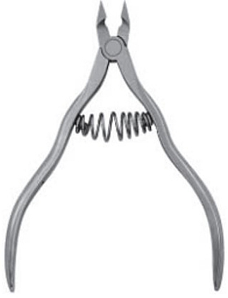 Cążki do skórek - Accuram Instruments Cuticle Nipper italian Design Wire Spring 10cm — Zdjęcie N1