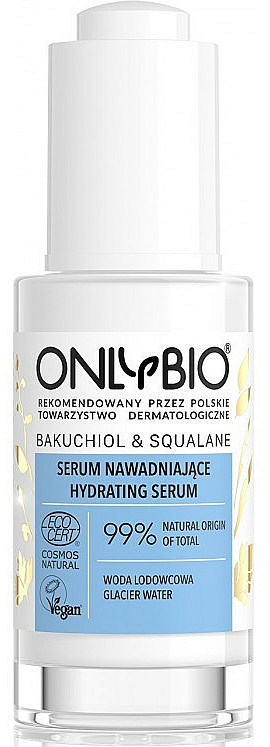 Nawadniające serum do twarzy - Only Bio Bakuchiol&Squalane  — Zdjęcie N1