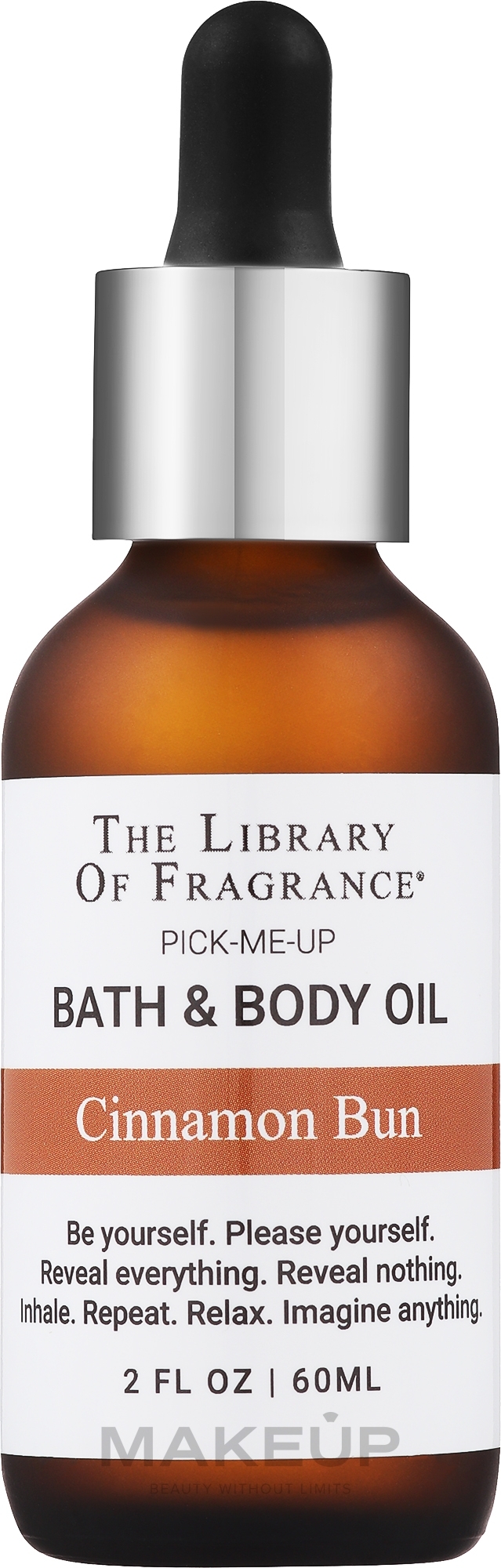 Demeter Fragrance The Library of Fragrance Cinnamon Bun Bath & Body Oil - Olejek do kąpieli i masażu — Zdjęcie 60 ml