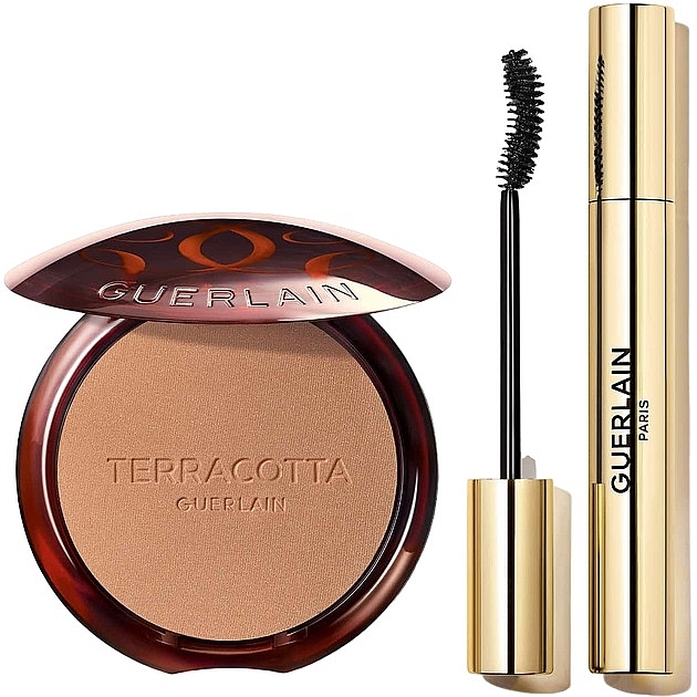 Guerlain Terracotta Poudre bronzante & Mascara Volume Intense - Zestaw (poudre/8,5g + mascara/6,5g) — Zdjęcie N1