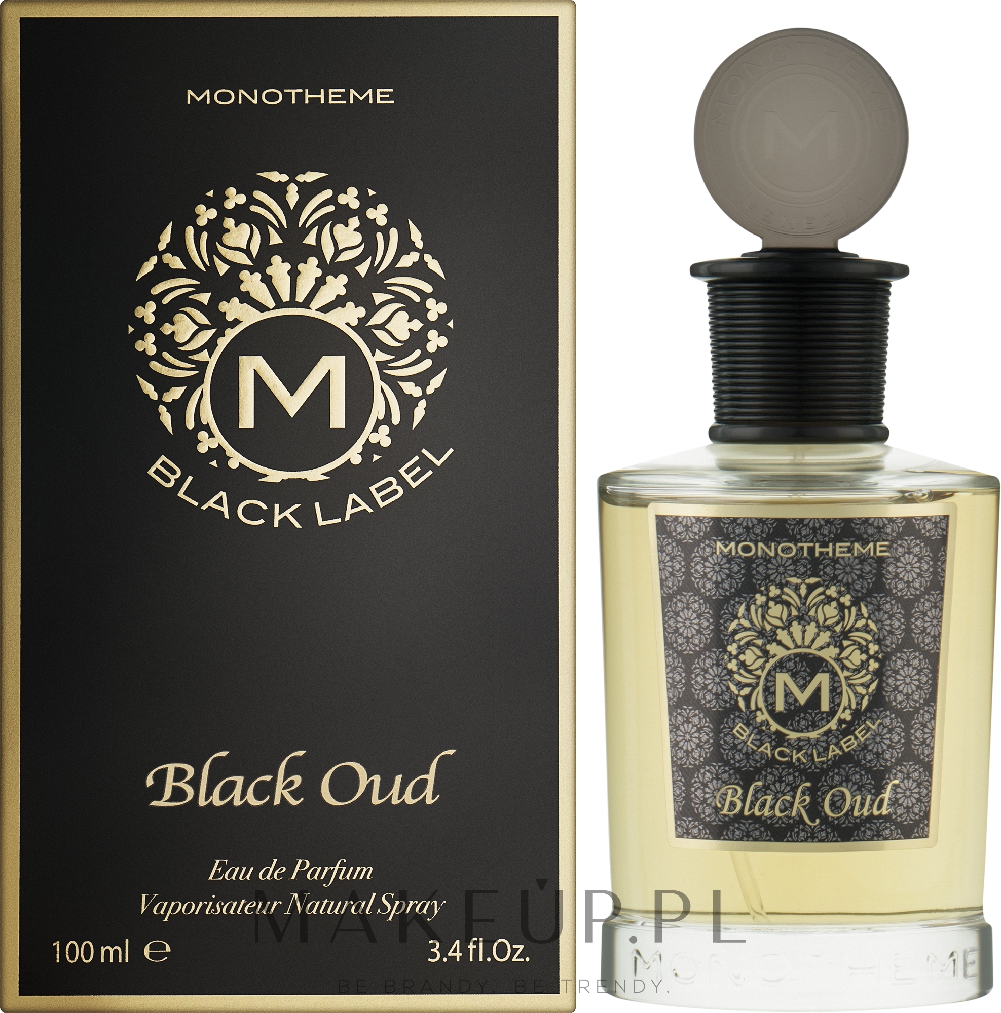 Monotheme Fine Fragrances Venezia Black Oud - Woda perfumowana — Zdjęcie 100 ml