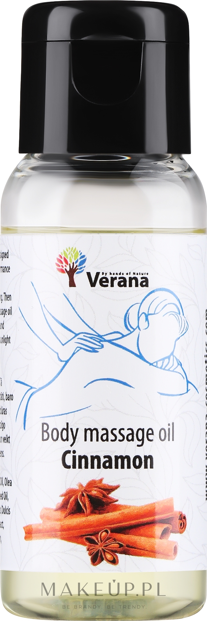 Olejek do masażu ciała Cinnamon - Verana Body Massage Oil  — Zdjęcie 30 ml