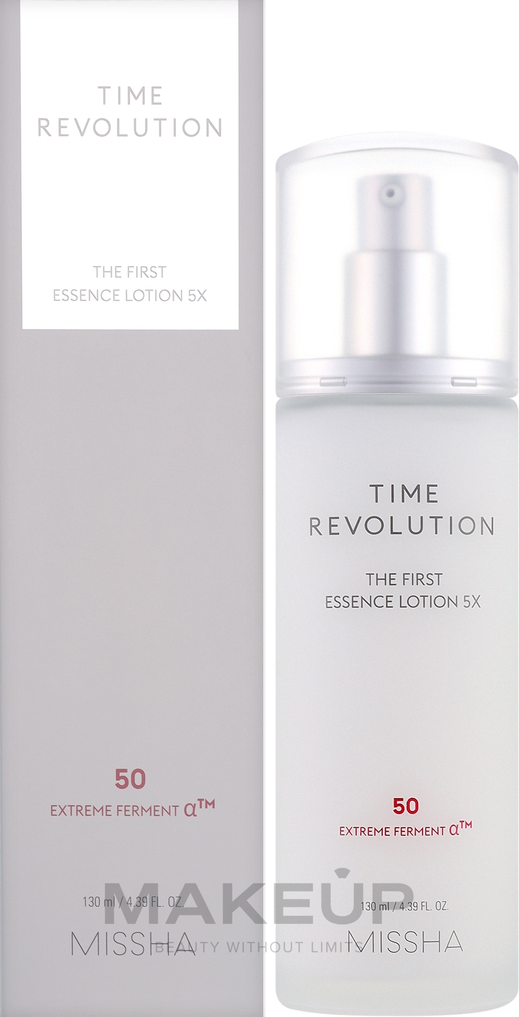 Emulsja do twarzy - Missha Time Revolution The First Essence Lotion 5X — Zdjęcie 130 ml