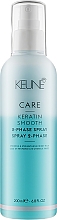 Kup Dwufazowa odżywka w sprayu do włosów	 - Keune Care Keratin Smooth 2-Phase Spray