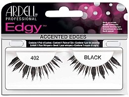 Sztuczne rzęsy - Ardell Edgy Lash 402 Black — Zdjęcie N1