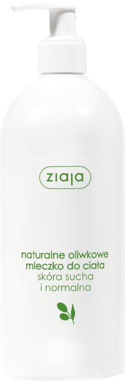 Zestaw - Ziaja Oliwkowa (sh/soap 500 ml + b/lotion 400 ml + cr 50 ml + micel/water 200 ml) — Zdjęcie N4