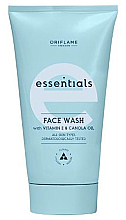 Żel do mycia twarzy 3 w 1 z witaminą E i olejem canola - Oriflame Essentials Face Wash — Zdjęcie N1