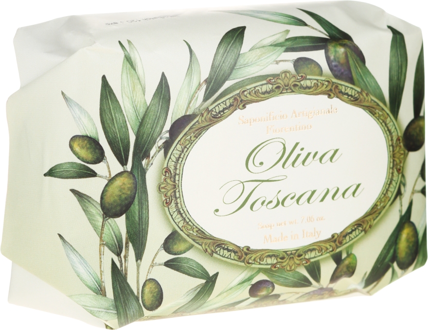Naturalne mydło kostce Oliwa - Saponificio Artigianale Fiorentino Olive Soap