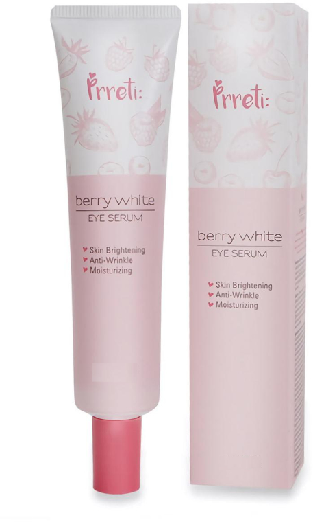 Rozjaśniające serum do skóry wokół oczu - Prreti Berry White Eye Serum