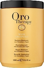 Kup PRZECENA! Rewitalizująca maseczka z aktywnymi drobinkami złota - Fanola Oro Therapy Oro Puro Mask *