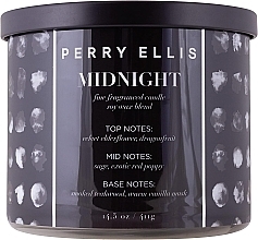 Świeca zapachowa - Perry Ellis Midnight Fine Fragrance Candle — Zdjęcie N1