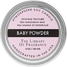 Kup Sojowa świeca zapachowa Puder dla niemowląt - Demeter Fragrance The Library of Fragrance Baby Powder Soy Candle