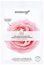 Kup Kojąca różana maseczka do twarzy - Eco Secret Rose Natural Essence Facial Mask