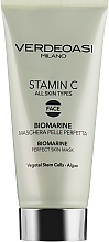 Pielęgnująca maska do skóry twarzy - Verdeoasi Stamin C Biomarine Perfect Skin Mask — Zdjęcie N1