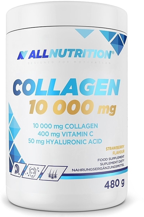 Kolagen o smaku pomarańczowym - Allnutrition Collagen 10000 Mg Orange — Zdjęcie N1