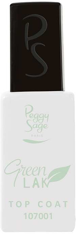 Top coat do paznokci - Peggy Sage Top Coat Green Lak — Zdjęcie N1