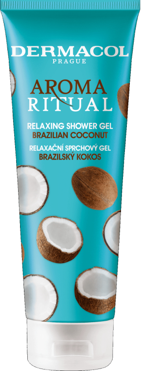 Żel pod prysznic Brazylijski kokos - Dermacol Aroma Ritual Shower Gel Brazilian Coconut — Zdjęcie N1