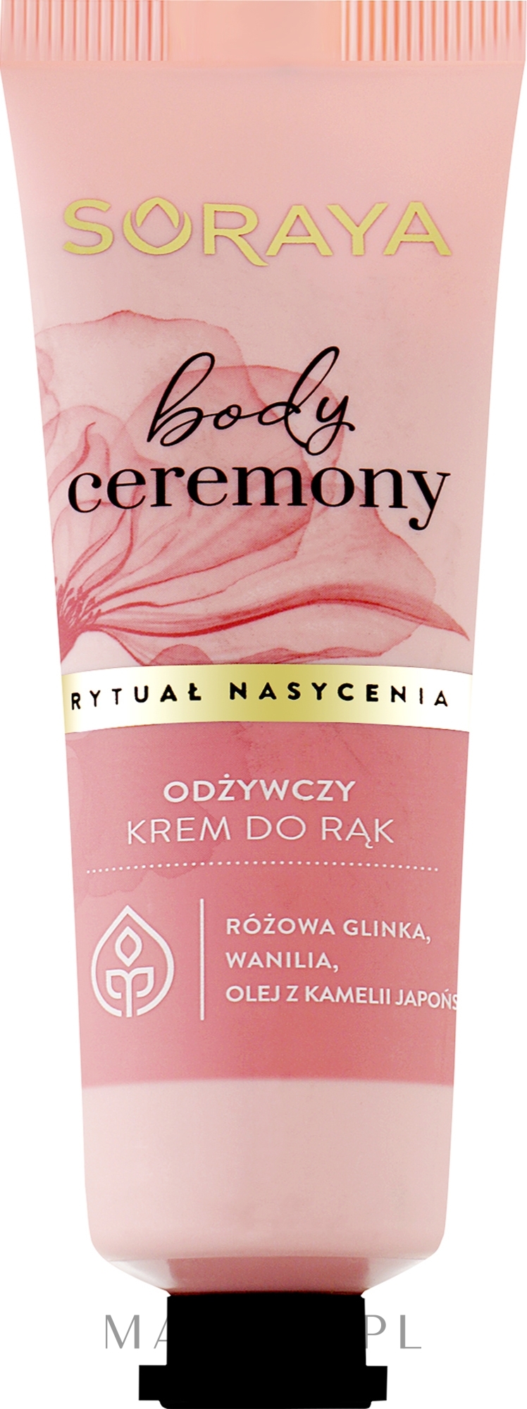 Odżywczy krem ​​do rąk - Soraya Body Ceremony Ritual Of Saturation Hand Cream — Zdjęcie 50 ml