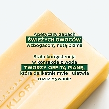 Szampon w kostce do włosów suchych z ekstraktem z aloesu - Klorane Mango Solid Shampoo Bar — Zdjęcie N4