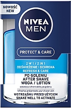 Kup Woda po goleniu dla mężczyzn Odświeżenie i ochrona 2 w 1 - Nivea For Men After Shave Lotion