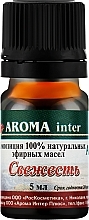 Kompozycja olejków eterycznych Świeżość - Aroma Inter — Zdjęcie N3