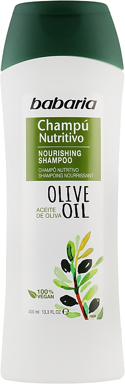 Szampon z oliwą z oliwek - Babaria Nourishing Shampoo With Olive Oil — Zdjęcie N1