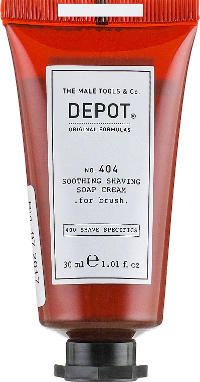 Kojący krem do golenia - Depot Shave Specifics 404 Soothing Shaving Soap Cream — Zdjęcie N1