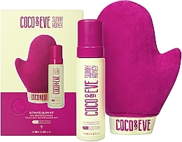 Kup Zestaw - Coco & Eve Sunny Honey Ultimate Glow Kit Medium (foam/200ml + acc/1pc)