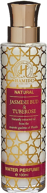 Hamidi Natural Jasmine Bud & Tuberose Water Perfume - Perfumy