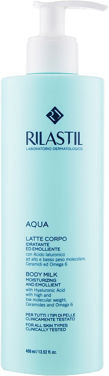 Głęboko nawilżające mleczko do ciała - Rilastil Aqua Latte Corpo
