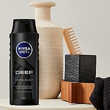 Rewitalizujący szampon dla mężczyzn oczyszczający włosy i skórę głowy - NIVEA MEN Deep Revitalizing Shampoo — Zdjęcie N3