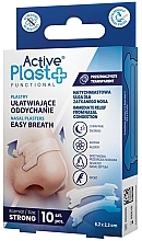 Plastry ułatwiające oddychanie - Ntrade Active Plast Functional Easy Breath Strong Nasal Plasters  — Zdjęcie N1